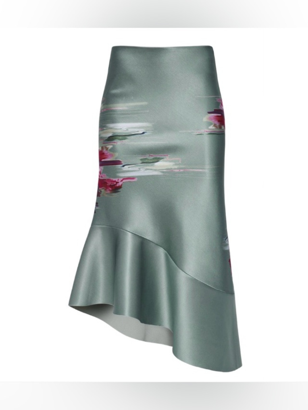 H&M Conscious Exclusive asymmetrical skirt sz 4